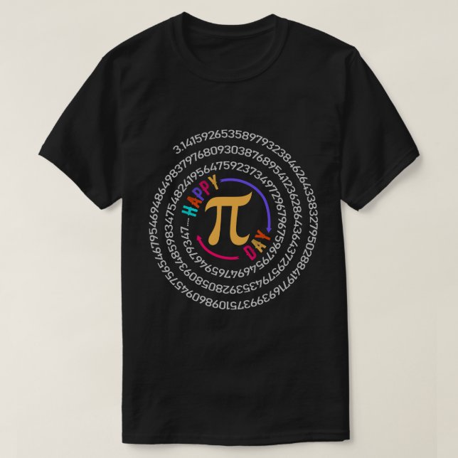 happ bi day T-Shirt (Design Front)