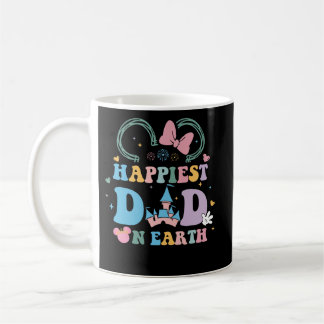 Happiest Dad On Earth Funny Happy Father's Day Coffee Mug