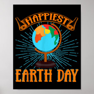 Happiest Earth Day Poster