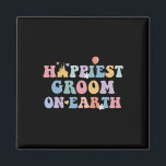 Happiest Groom On Earth  Magnet<br><div class="desc">Happiest Groom On Earth</div>