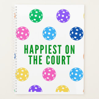 Happiest on the Court Pickleball Planner