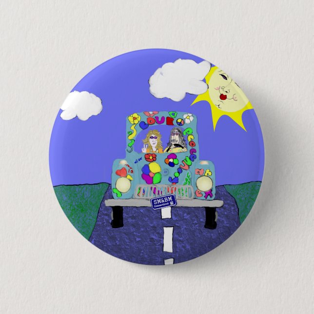 Happily Ever After 2 Inch Round Button (Front)