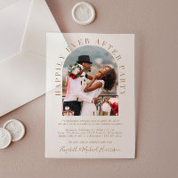 Happily Ever After Arch Photo Wedding Reception