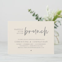 Happily Ever After Brunch Wedding Party, PDF