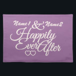 Happily Ever After custom placemats<br><div class="desc">Change the text fields to what you want. You can also change the fonts and their sizes and colours by using the "Customize it" function, as well as add more text fields if you wish. Furthermore, you can change (edit) the background colour of this item to whatever you want. See...</div>