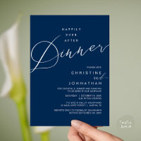 Happily Ever After Dinner Wedding Reception Dinner