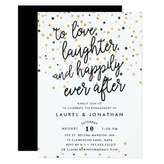 Happily Ever After | Engagement Party Invitation