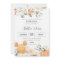 Happily Ever After Fall Bridal Shower Invitation