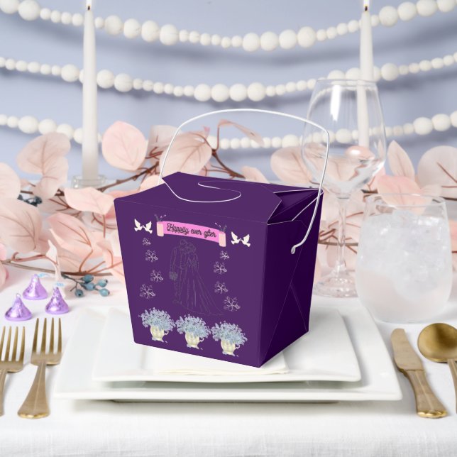 Happily ever after favor box (Wedding)
