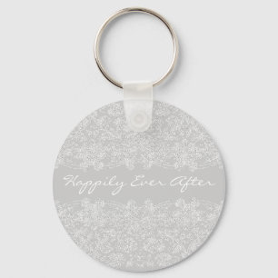 Happily Ever After KeyChain-Personalizable Text Keychain