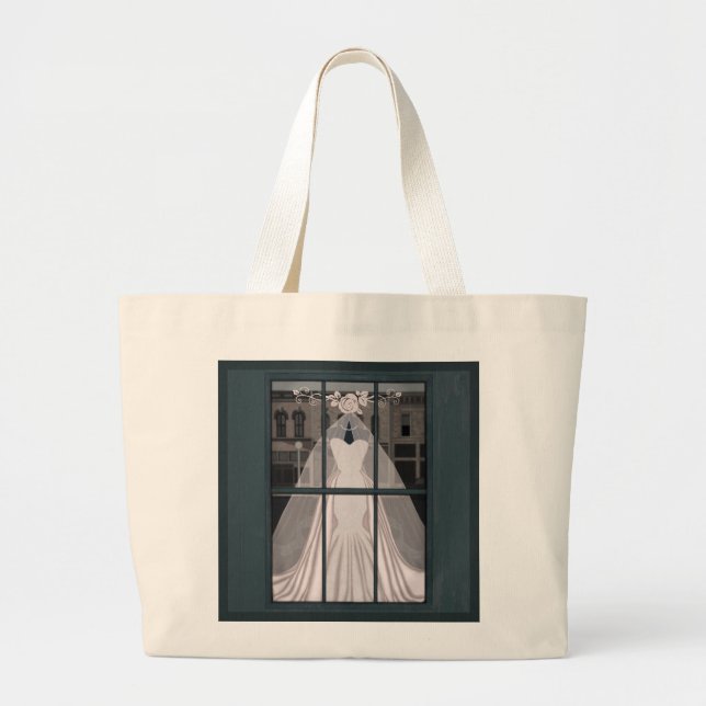 Happily Ever After Large Tote Bag (Front)