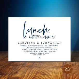 Happily Ever After Lunch With The Newlyweds Invitation