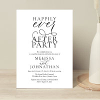 Happily Ever After Party, Classy Wedding Reception