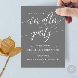 Happily Ever After Party Dinner Dancing Invitation