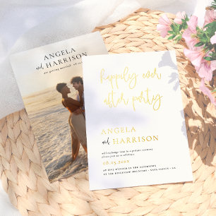 Happily Ever After Party Photo Wedding Reception
