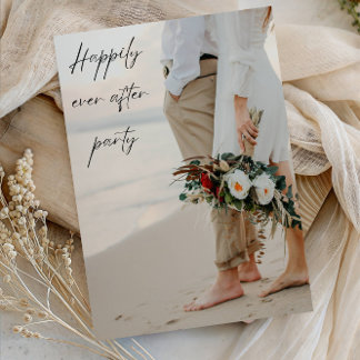 Happily Ever After Party Wedding Celebration Party Invitation