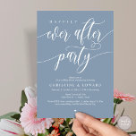 Happily Ever After Party, Wedding Elopement Dinner Invitation<br><div class="desc">Elegantly announce your happily ever after with our modern-themed wedding elopement celebration invitation card, "Happily Ever After Party". Tailored for couples continuing their love story, this invitation strikes a perfect balance of sophistication and charm, setting the scene for an unforgettable event. Featuring a modern contemporary script design, it adds a...</div>