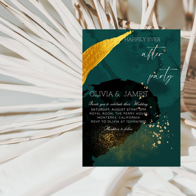 Happily Ever After Party Wedding Party Invitation (Creator Uploaded)