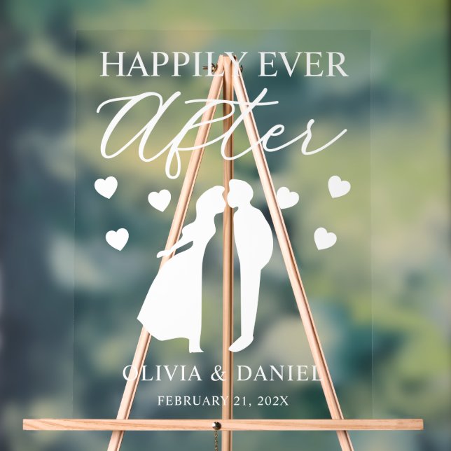 Happily Ever After Personalized Wedding (Neutre)