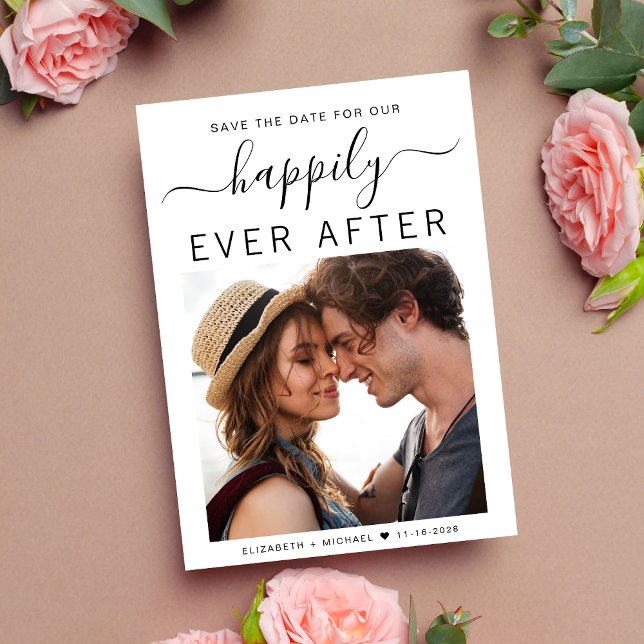 Happily Ever After Photo Save The Date (Creator Uploaded)