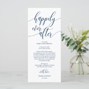 Happily ever after, Place Setting Thank You Cards