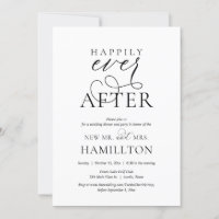 Happily Ever After Post Wedding Dinner and Party I