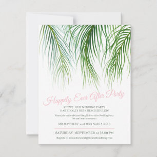 Happily Ever After post Wedding Party Save The Date