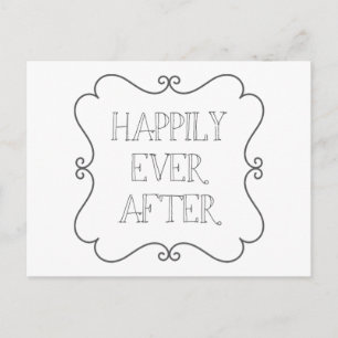 Happily Ever After Postcard