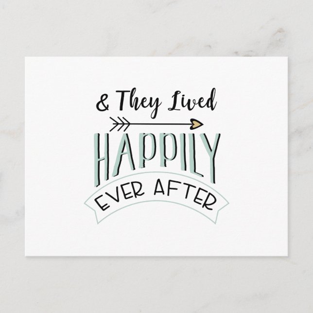 Happily Ever After Postcard (Front)