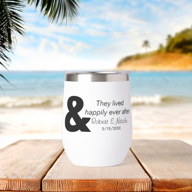 Happily Ever After Stemless Thermal Wine Tumbler  (Creator Uploaded)