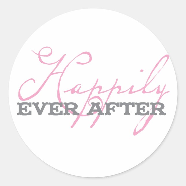 Happily Ever After Sticker (Front)