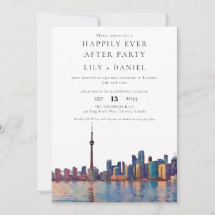 Happily Ever After Toronto Wedding Invitation