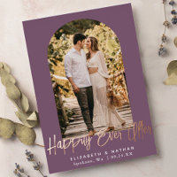 Happily Ever After Wedding Arch Frame Photo Foil