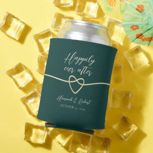 Happily Ever After Wedding Can Cooler