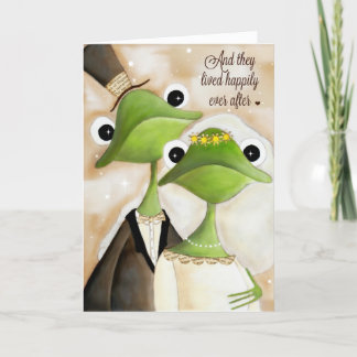 Happily Ever After - Wedding Card