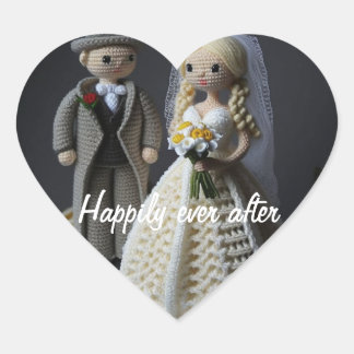 Happily Ever After Wedding Stickers