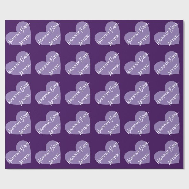 Happily Ever After Wrapping Paper (Flat)