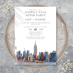 Happily Ever AfterNew York City Wedding Invitation