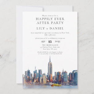 Happily Ever AfterNew York City Wedding Invitation