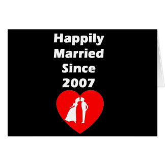 Happily Married Since 2007