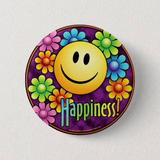 happiness! 2 inch round button