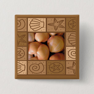 Happiness_ 2 Inch Square Button