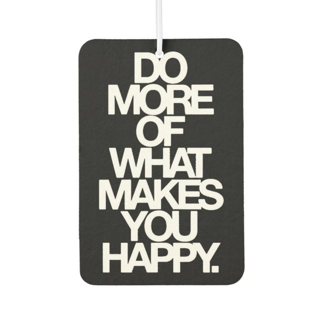 Happiness Air Freshener (Front)
