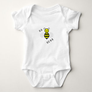 Happiness Bee Baby Bodysuit