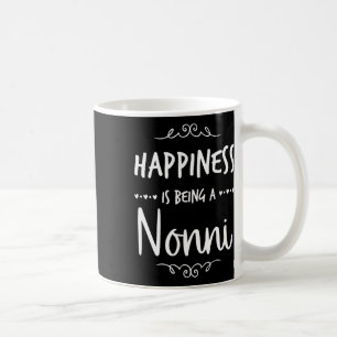 Happiness Being A Nonni Italy Italian Grandma  Coffee Mug