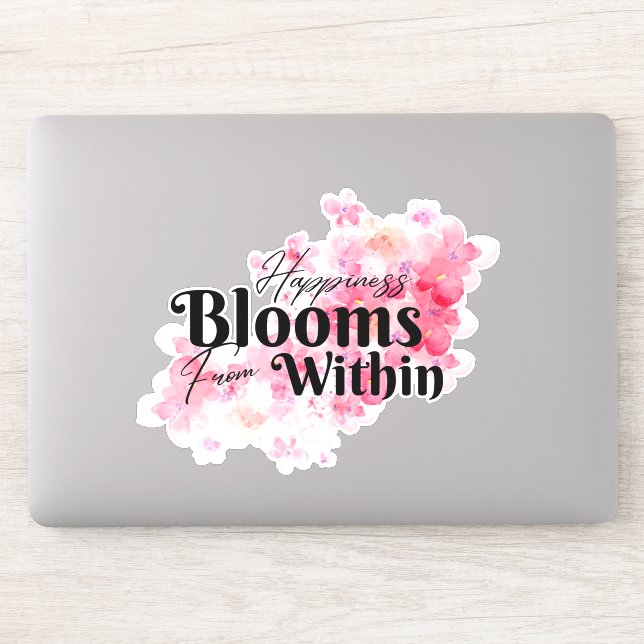 Happiness Blooms From Within (Computer)