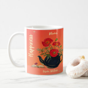Happiness Blooms From Within Coffee Mug
