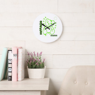 Happiness – Choose Joy Every Day Large Clock