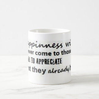 happiness coffee mug