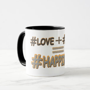 "HAPPINESS EQUATION" Cute Design. Buy Now Mug